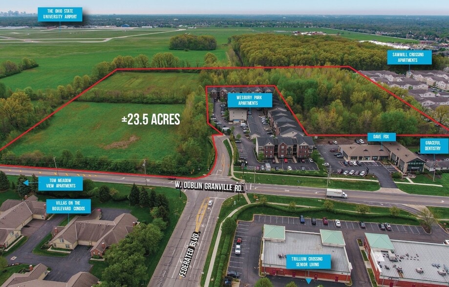 3455 Dublin Granville Road, Columbus, OH à vendre - Photo du bâtiment - Image 3 de 6