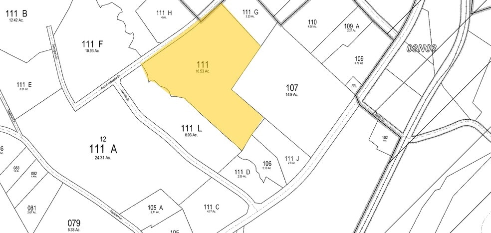 2220 Airport Industrial Dr, Ball Ground, GA for lease - Plat Map - Image 2 of 6