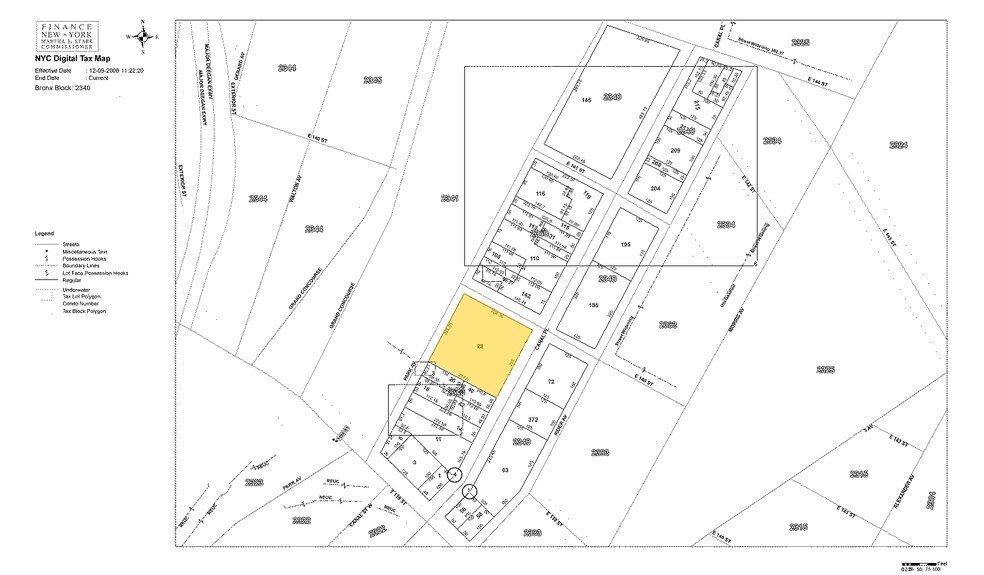 2590 Park Ave, Bronx, NY for sale - Plat Map - Image 1 of 1