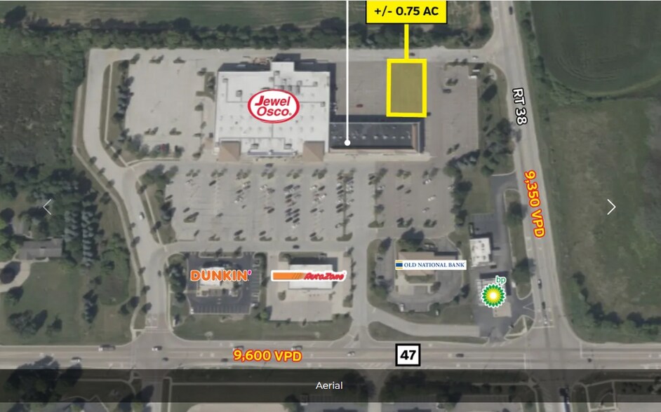 800-A N Main St, Elburn, IL à vendre - Aérien - Image 3 de 3