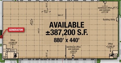 1765-1795 Worldwide Blvd, Hebron, KY à louer Plan d’étage- Image 1 de 8