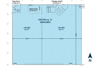 555 Remington Blvd, Bolingbrook, IL for lease Floor Plan- Image 2 of 2