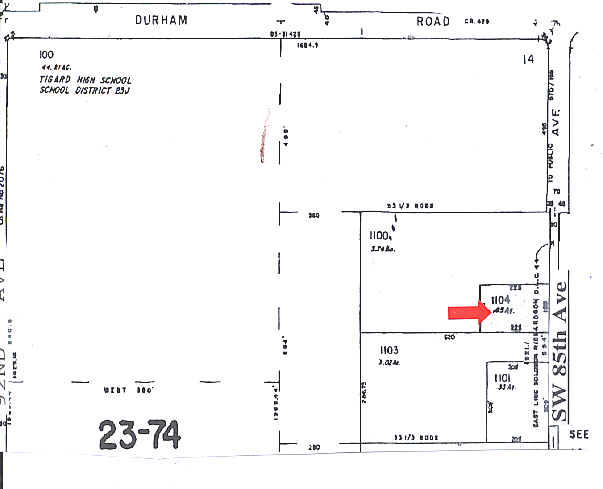 16285 SW 85th Ave, Tigard, OR à louer - Plan cadastral - Image 3 de 10