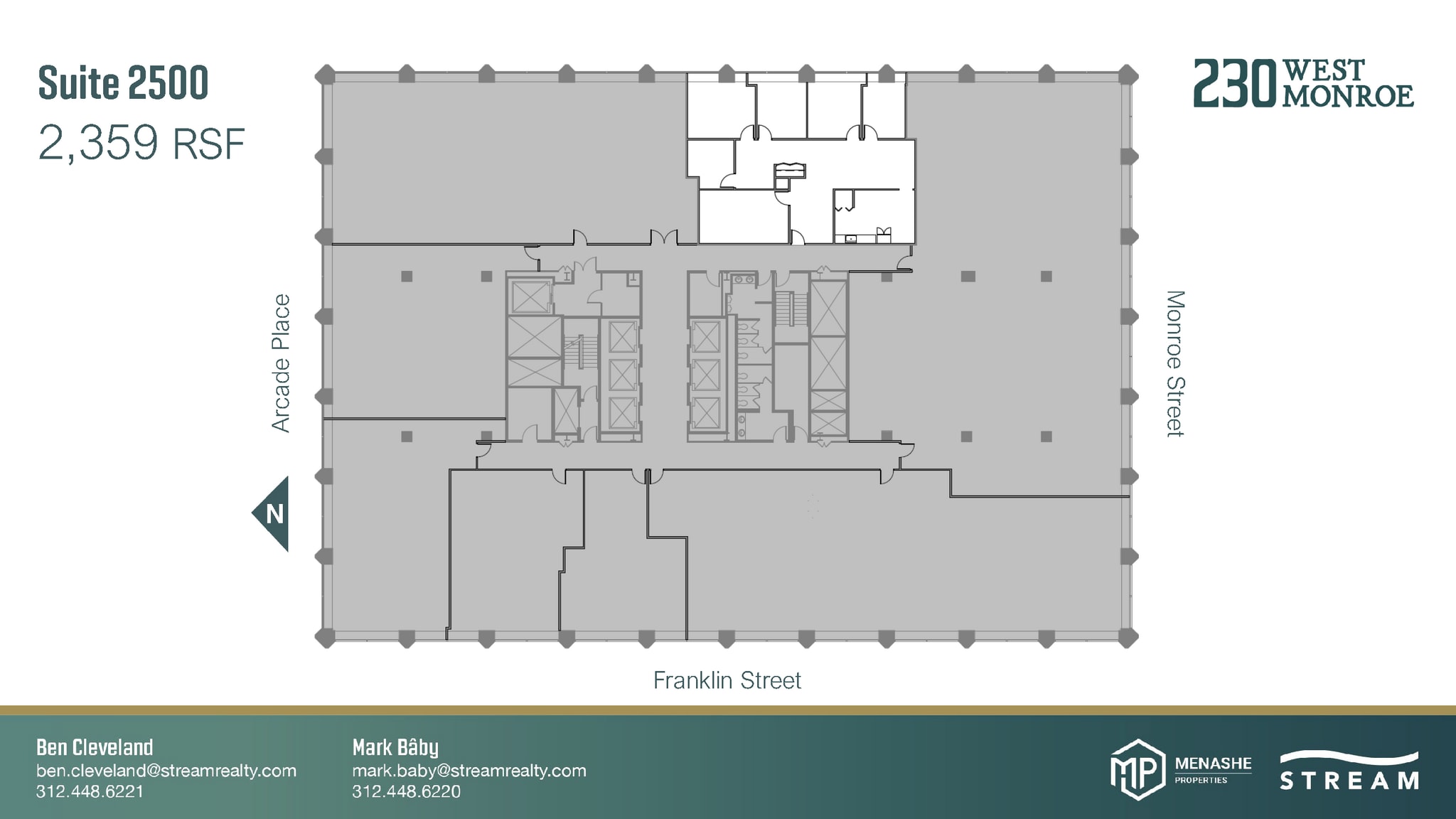 230 W Monroe St, Chicago, IL for lease Floor Plan- Image 1 of 1