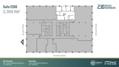 230 W Monroe St, Chicago, IL for lease Floor Plan- Image 1 of 1