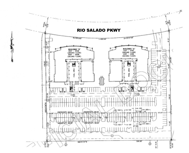 1155 W Rio Salado Pky, Tempe, AZ for lease - Plat Map - Image 3 of 13