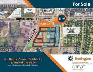 Plus de détails pour 600 Debbie ln, Mansfield, TX - Terrain à vendre