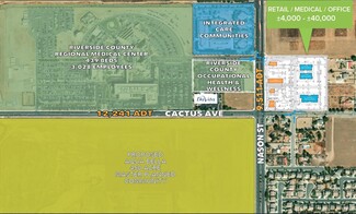 Plus de détails pour NEC Cactus Ave & Nason St, Moreno Valley, CA - Bureau/Médical à louer