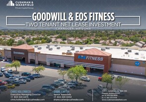 Goodwill and EOS Fitness Two Tenant Net Lease - Services immobiliers commerciaux