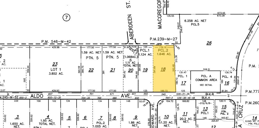 545 Aldo Ave, Santa Clara, CA à louer - Plan cadastral - Image 3 de 7