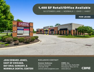 Plus de détails pour 56 Stower Ln, Norwalk, OH - Bureau/Commerce de détail à louer