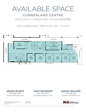 5440 N Cumberland Ave, Chicago, IL for lease Floor Plan- Image 1 of 5