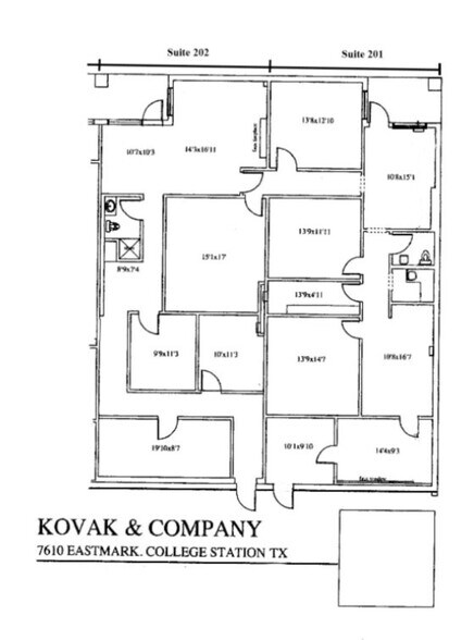 7610 Eastmark, College Station, TX à louer - Plan d’étage - Image 2 de 2