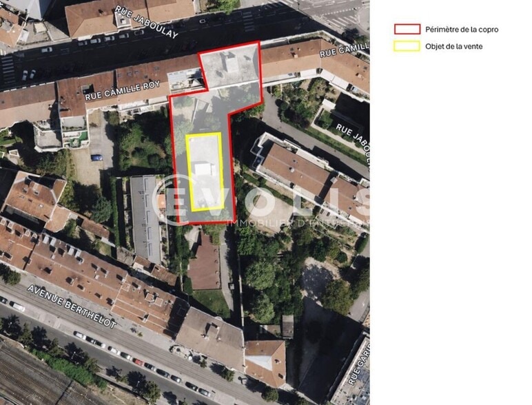22 Rue Camille Roy, Lyon à vendre - Aérien - Image 2 de 12