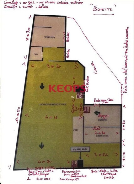 Retail in Toulouse for lease - Floor Plan - Image 2 of 10