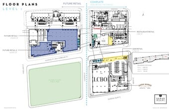 95 Lake Shore Blvd E, Toronto, ON à louer Plan d’étage- Image 1 de 1
