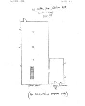 417 Clifton Ave, Clifton, NJ for lease Floor Plan- Image 2 of 2