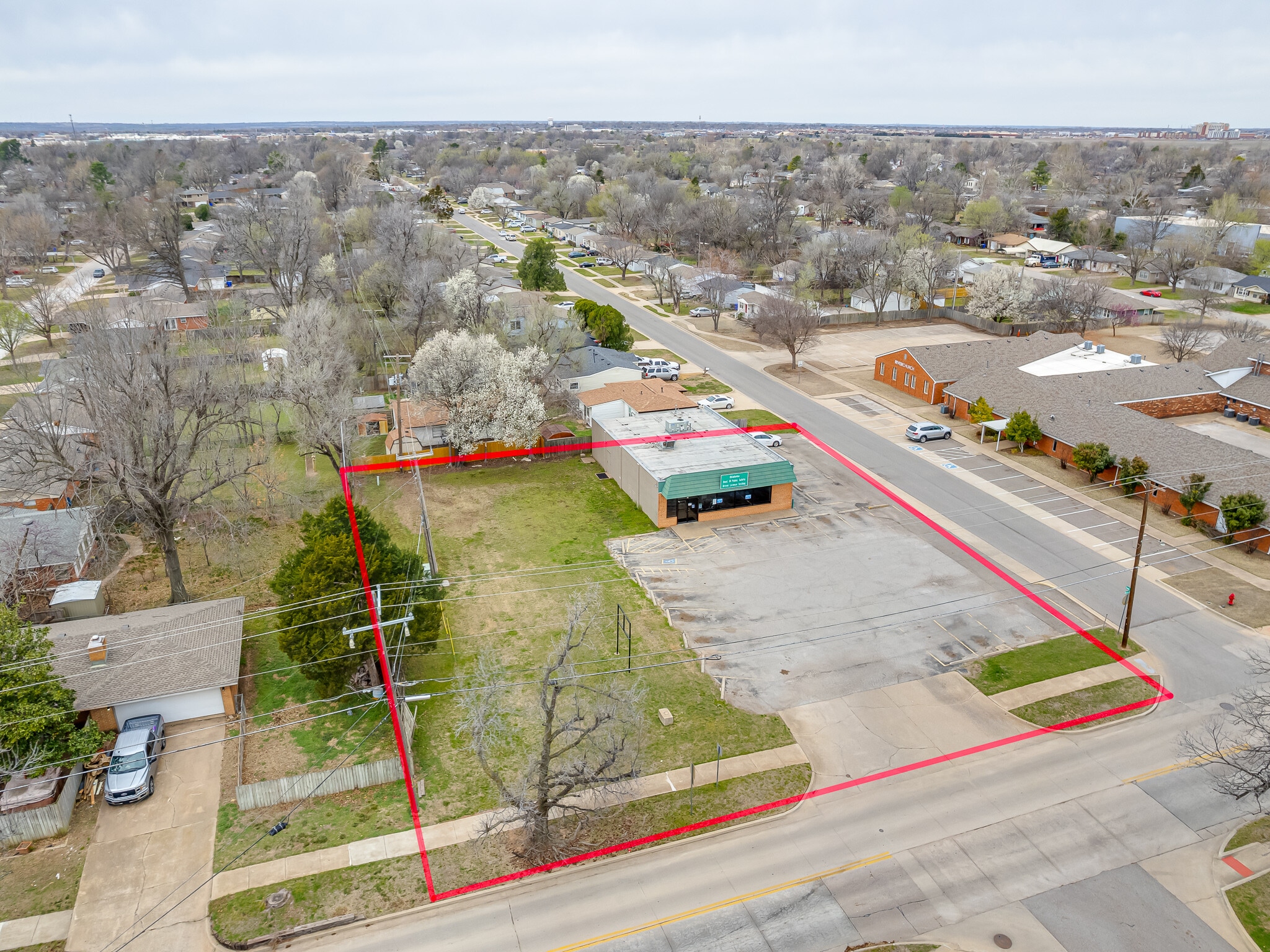 430 N Berry Rd, Norman, OK for lease Aerial- Image 1 of 3