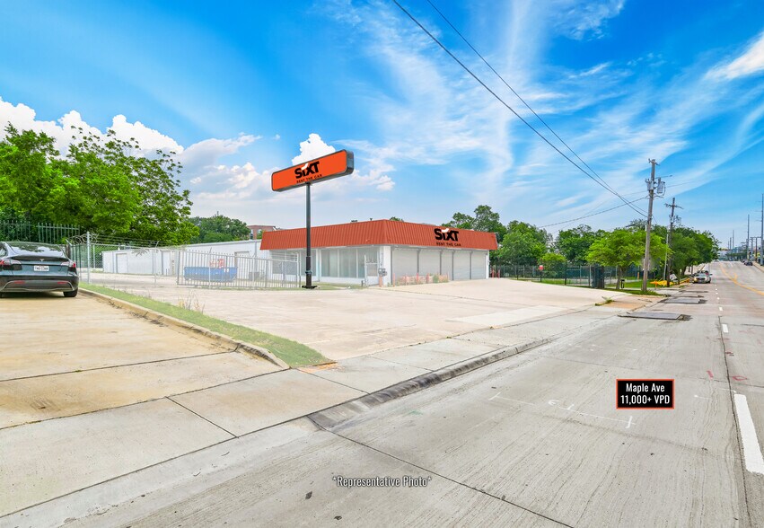 5800 Maple Ave, Dallas, TX à vendre - Photo du bâtiment - Image 2 de 4