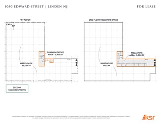 Plus de détails pour 1050 Edward St, Linden, NJ - Industriel/Logistique à louer