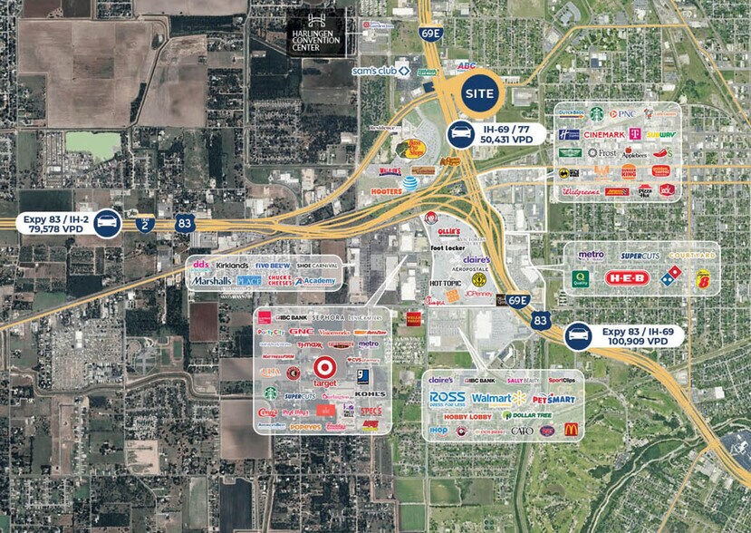 621 N Expressway 77, Harlingen, TX for lease - Building Photo - Image 1 of 3