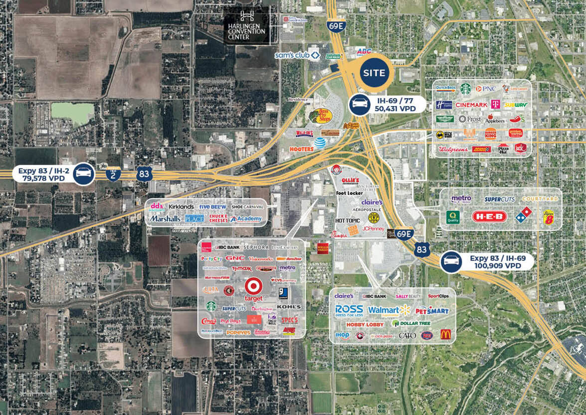 621 N Expressway 77, Harlingen, TX for lease Building Photo- Image 1 of 4