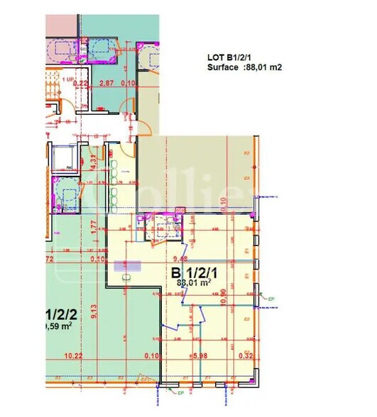 Bureau dans Aubagne à louer - Plan d’étage - Image 3 de 3