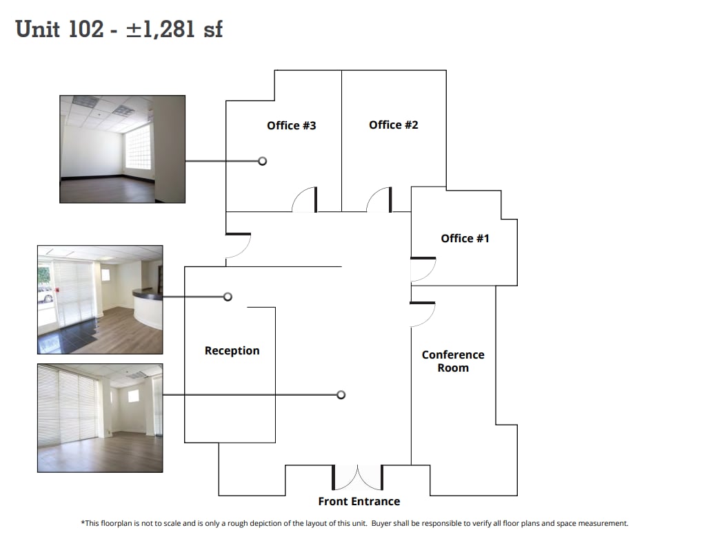 97 E Saint James St, San Jose, CA 95112 - Unit 102 - - Floor Plan - Image 1 of 1