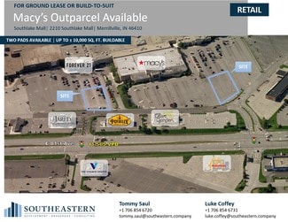 Plus de détails pour 2210 Southlake Mall, Merrillville, IN - Terrain à louer