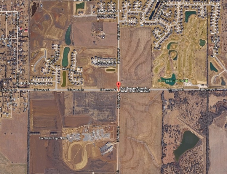 Pawnee Street & 127th St, Wichita, KS for lease - Aerial - Image 3 of 3