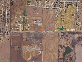 Pawnee Street & 127th St, Wichita, KS - AÉRIEN  Vue de la carte