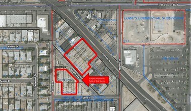 2524 Fremont St, Las Vegas, NV - Aérien  Vue de la carte