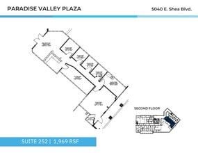 5010 E Shea Blvd, Scottsdale, AZ à louer Plan d’étage- Image 1 de 1