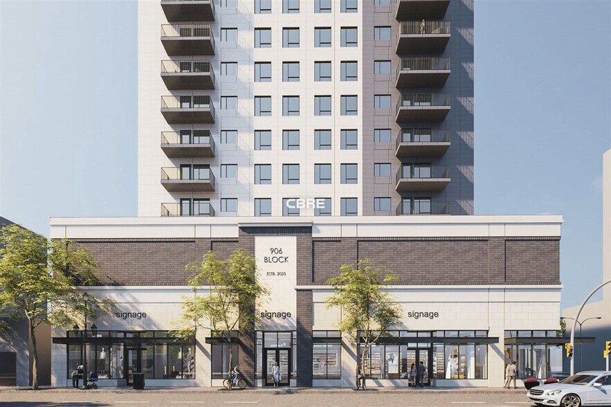 906 Broadway Av, Saskatoon, SK à louer - Photo du bâtiment - Image 2 de 7