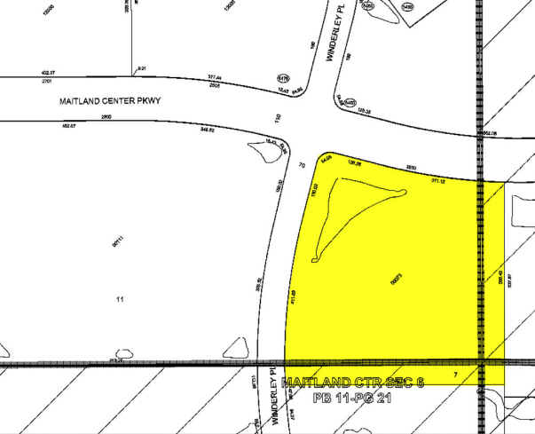 2500 Maitland Center Pky, Maitland, FL à louer - Plan cadastral - Image 2 de 13