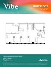 1391 N Speer Blvd, Denver, CO for lease Floor Plan- Image 1 of 1