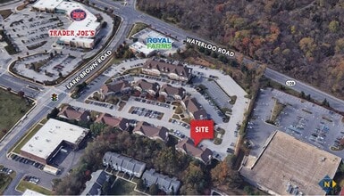 8176 Lark Brown Rd, Elkridge, MD - AERIAL  map view