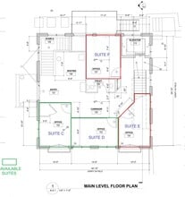 1074 Ponce De Leon Ave, Atlanta, GA à louer Plan d’étage- Image 1 de 7
