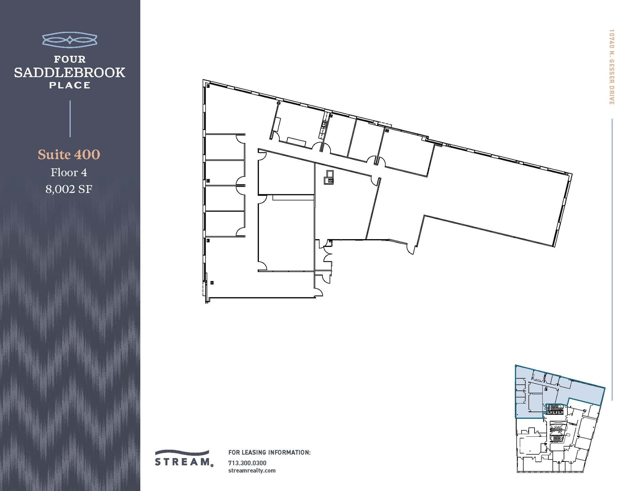 7906 N Sam Houston Pky W, Houston, TX for lease Floor Plan- Image 1 of 1