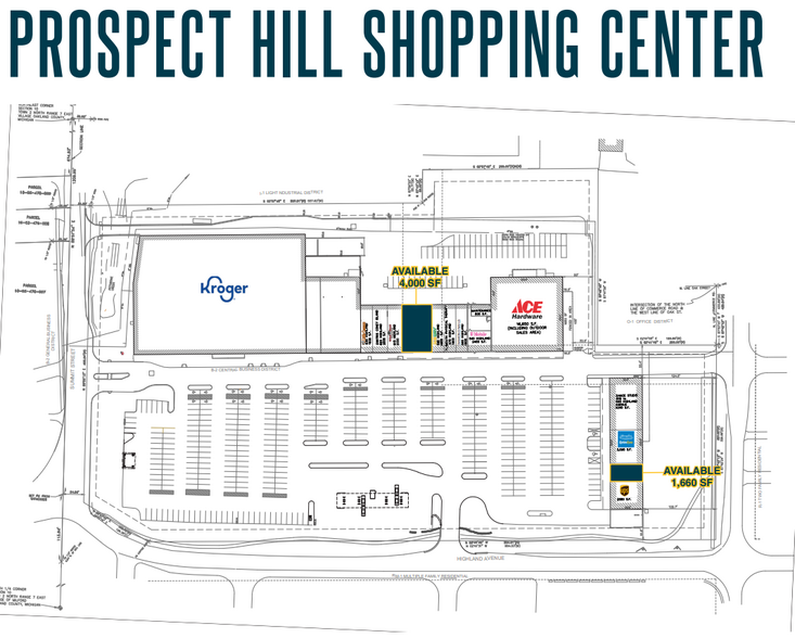 510-670 Highland Ave, Milford, MI à louer - Plan de site - Image 3 de 3