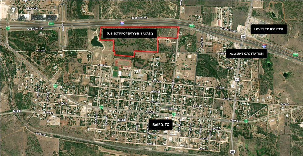 I-20 Frontage, Baird, TX for sale - Primary Photo - Image 1 of 4