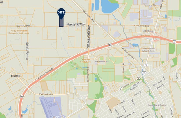 2050 County 1125 rd, Cleburne, TX à vendre - Aérien - Image 2 de 4