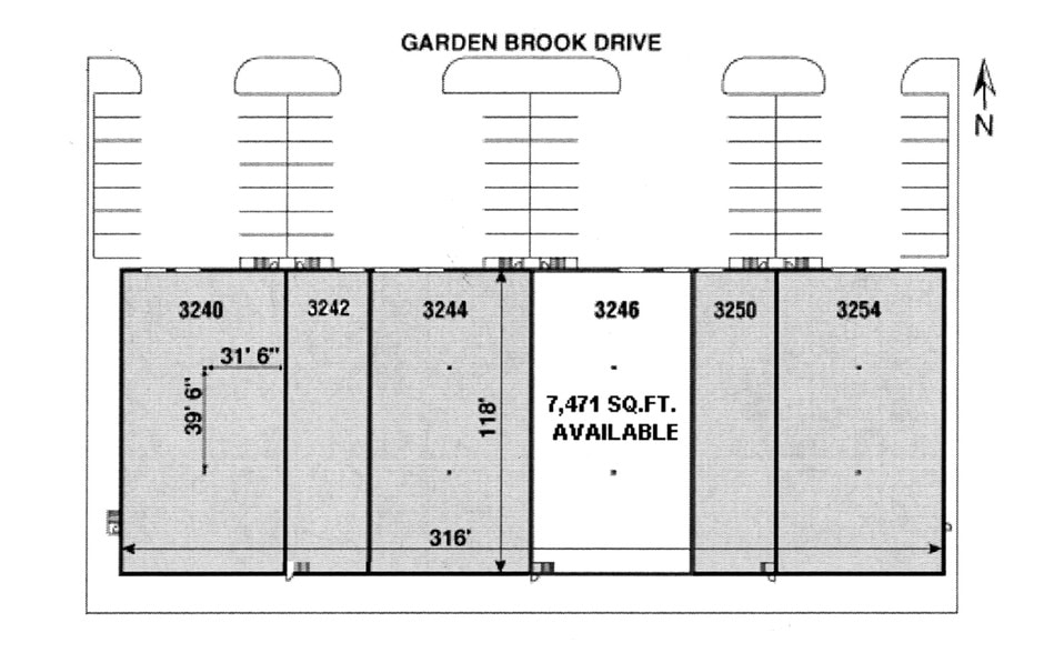 3240-3254 Garden Brook Dr, Farmers Branch, TX for lease - Other - Image 3 of 5