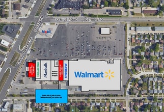 28774-28890 Gratiot Ave, Roseville, MI à louer Plan de site- Image 1 de 1