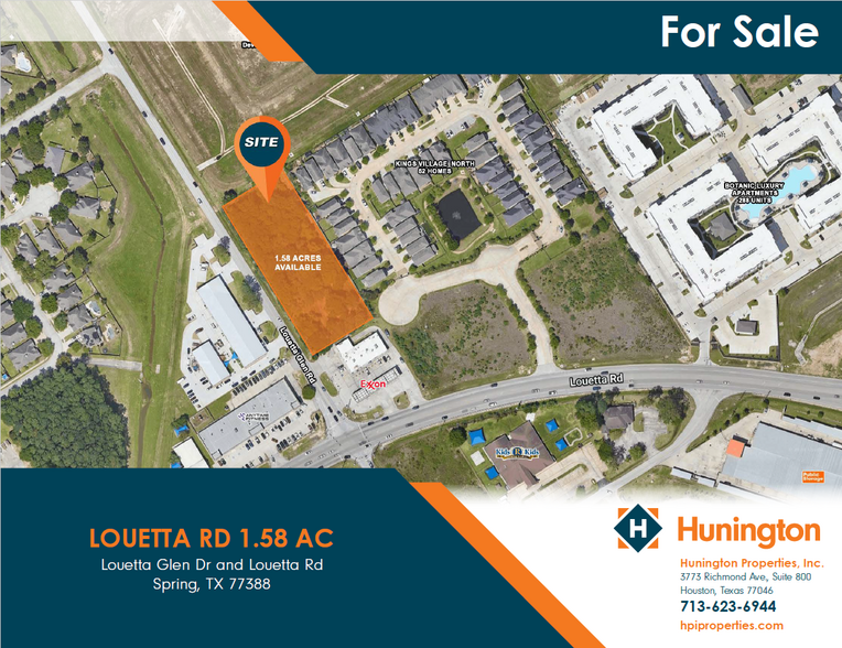 Louetta Rd, Spring, TX for sale - Building Photo - Image 1 of 1