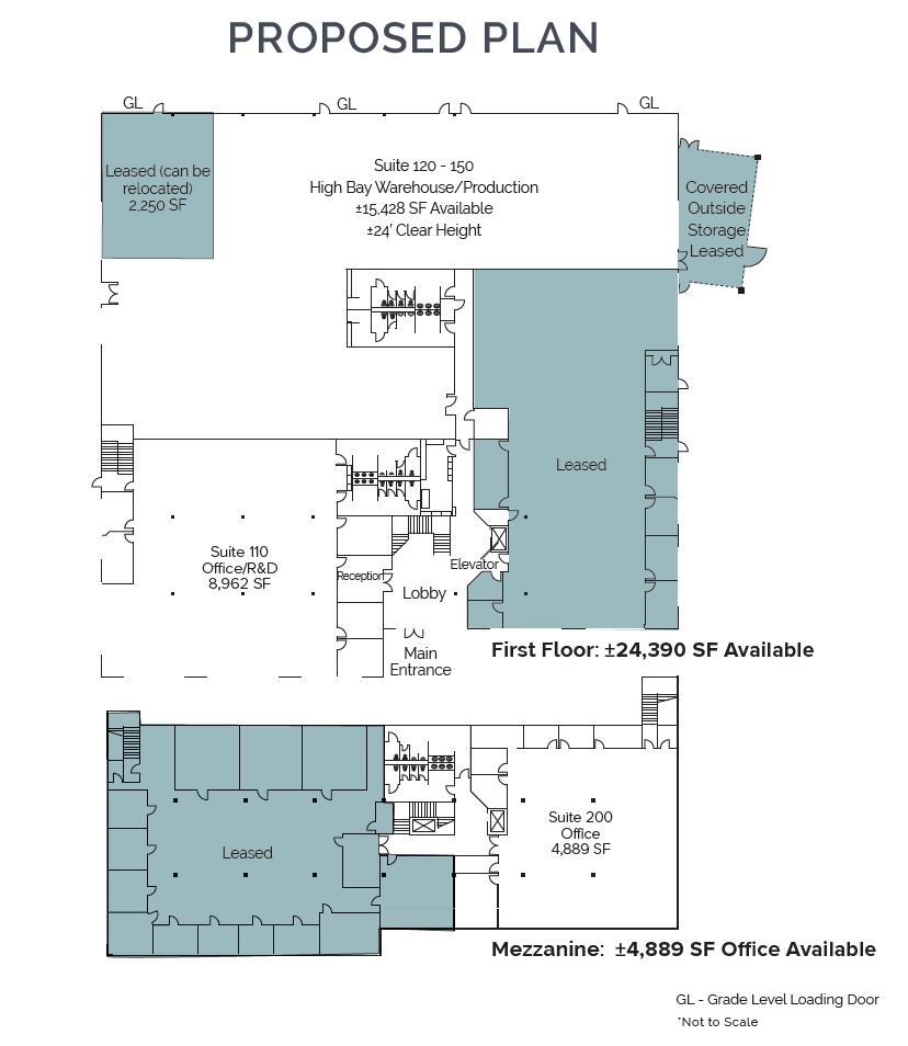 12220 World Trade Dr, San Diego, CA for lease Floor Plan- Image 1 of 2