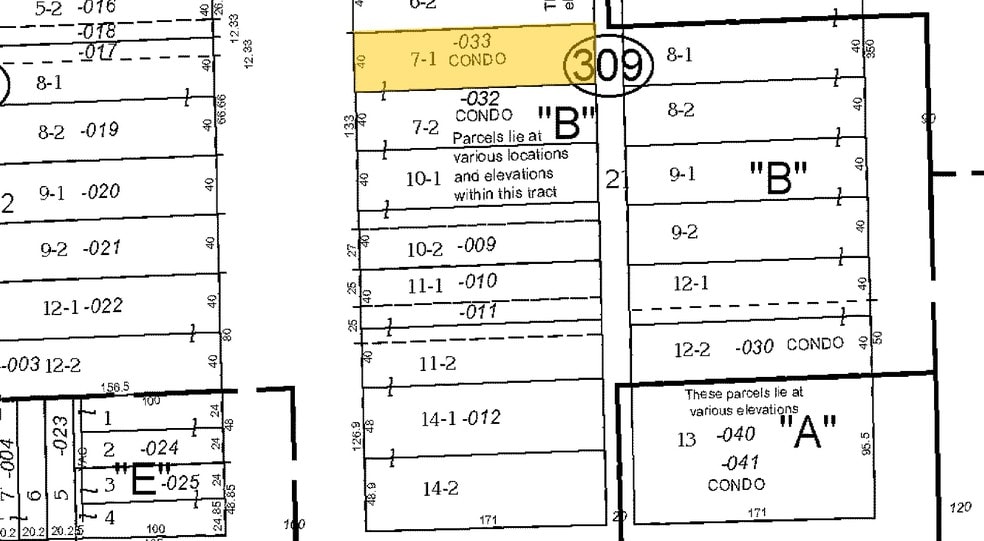 1133-1139 S Wabash Ave, Chicago, IL à louer - Plan cadastral - Image 3 de 14