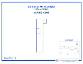 6016-6036 E Main St, Mesa, AZ à louer Plan de site- Image 1 de 1