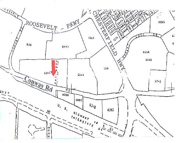 15455 Conway Rd, Chesterfield, MO for sale - Plat Map - Image 1 of 1