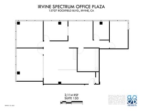 15707 Rockfield Blvd, Irvine, CA for lease Floor Plan- Image 1 of 1